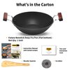 Futura Nonstick Induction Compatible Deep-Fry Pan, 2.5 Litre, Diameter 26 cm, 3.25 mm Thick, Black (IND25) - Image 2