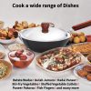 Hawkins Futura nonstick Stir-Fry Wok (with stainless steel lid) 3 L, 28 cm, 3.25 mm - Image 5