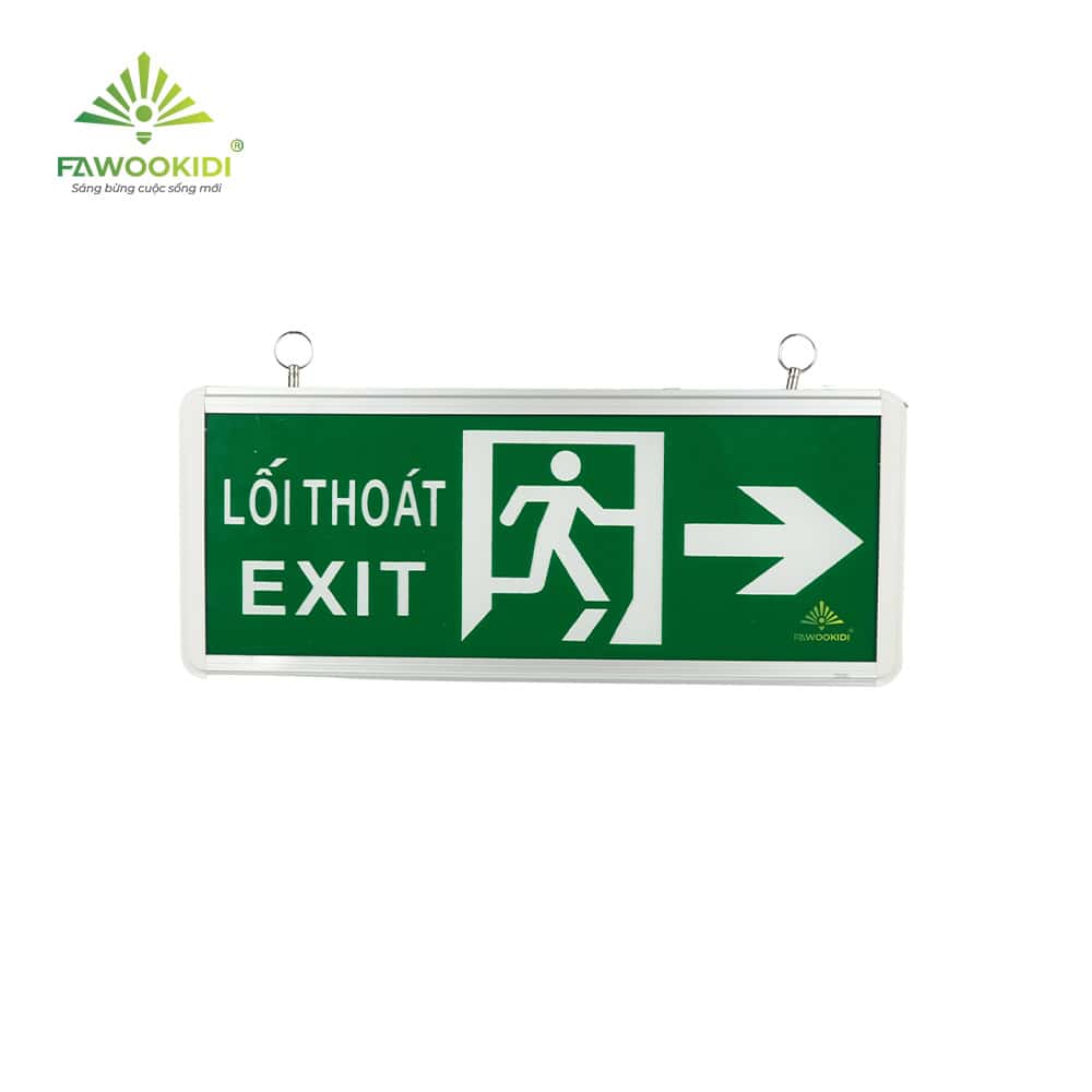 Đèn Exit thoát hiểm FK-EX01D-1S 3W