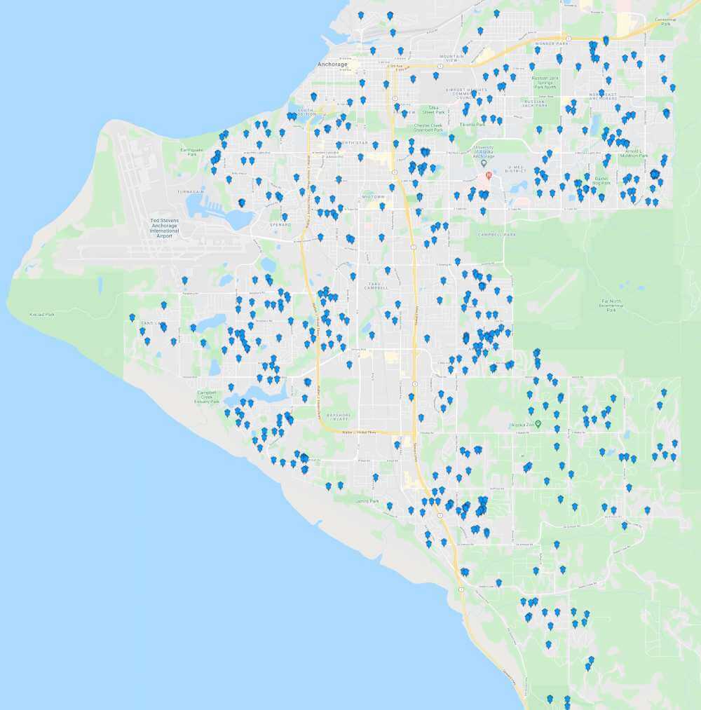 Alaska Premier Services- 2020 Anchorage Clients 2 Alaska Premier Services- 2020 Lawn Care and Snow Plowing Clients