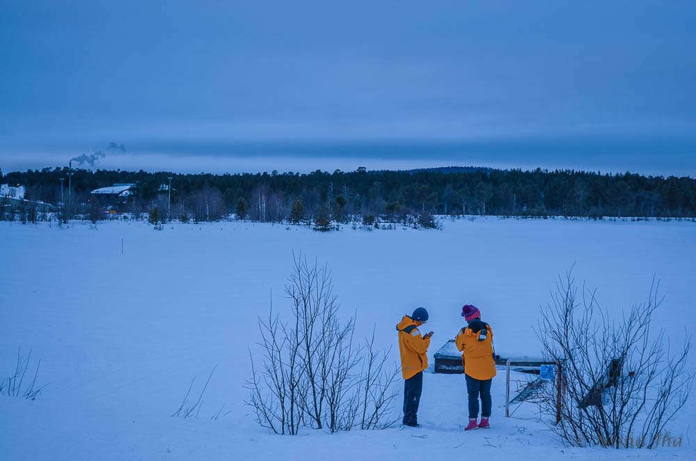 Top Indian Couple Blog by Nisha Jha and Vasudevan R - Quest for Northern Lights in Lapland