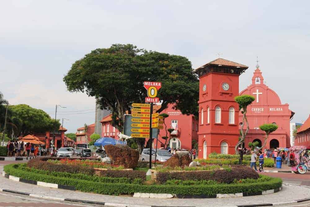 Dutch Square (Red Square) in Malacca