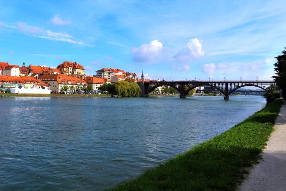 maribor bridge river most beautiful places in Slovenia