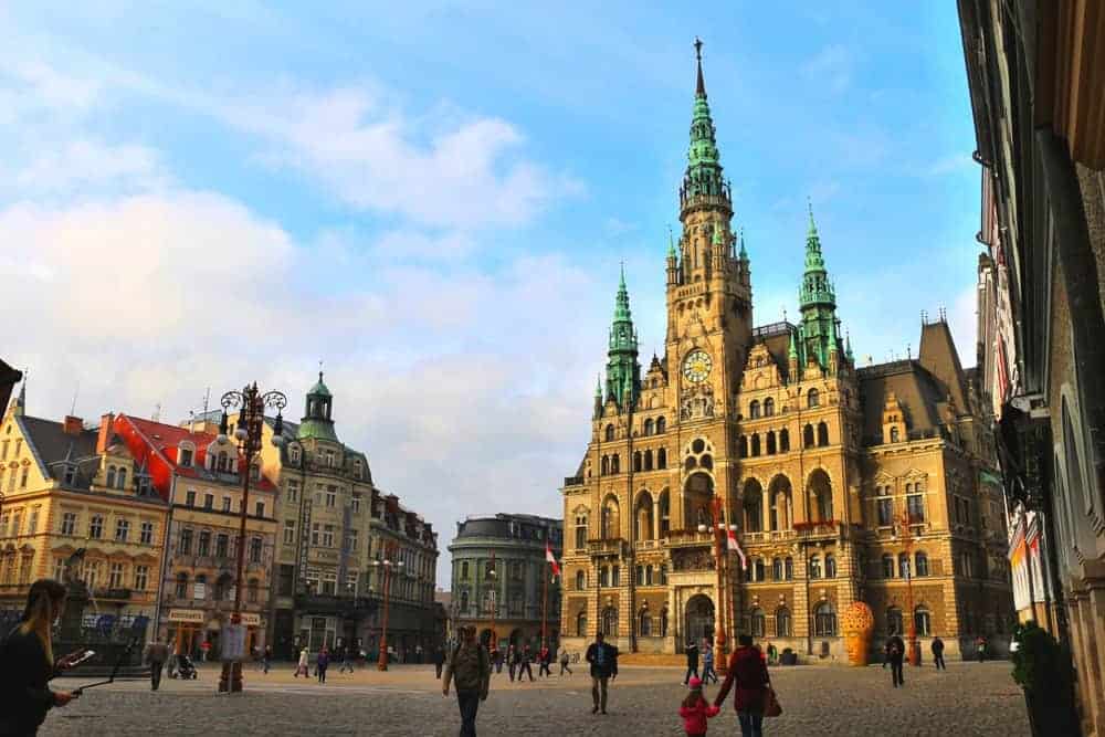 Town hall in Liberec