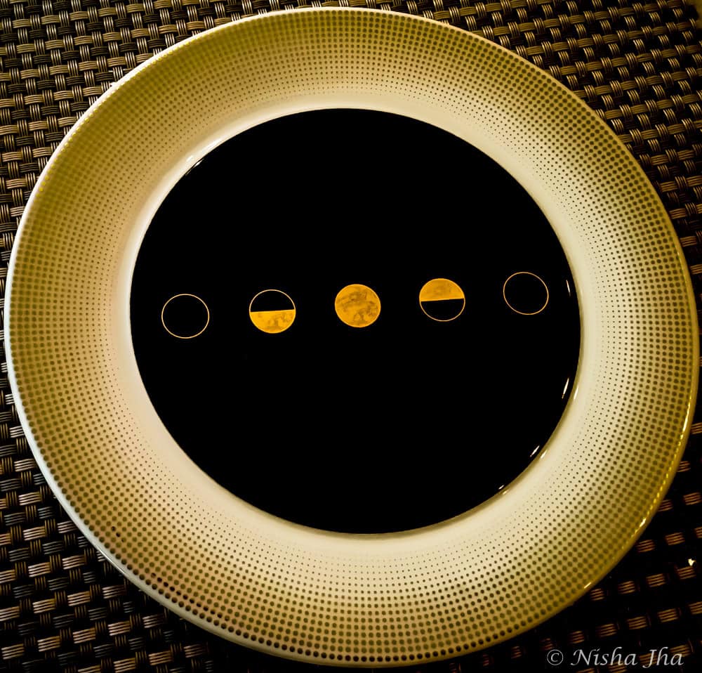 The Crowne Plaza Jaipur, the Crowning Jewel 8 Hand Crafted, Gold plated FÜRSTENBERG’s Moon Collection Dinnerware