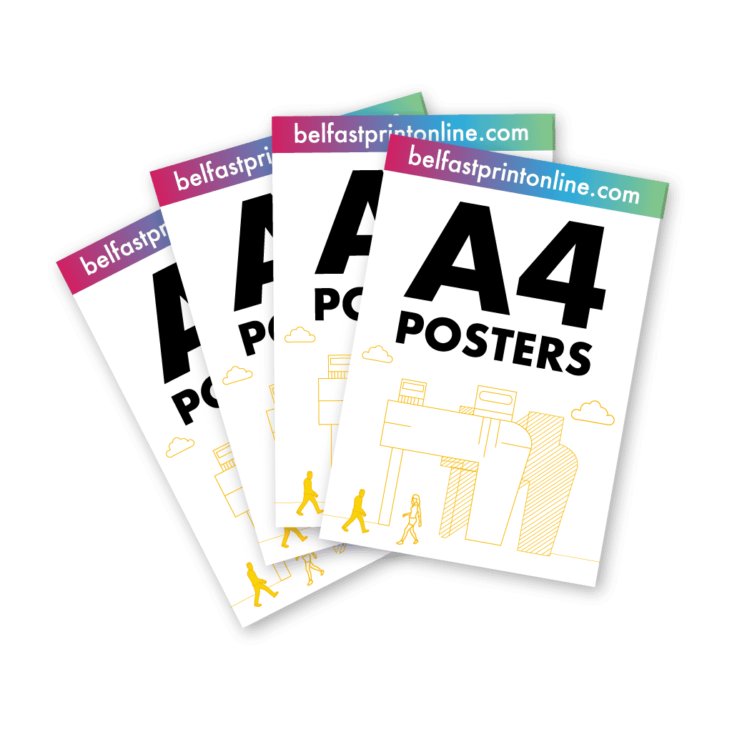 Belfast Print Online A4 Posters Litho