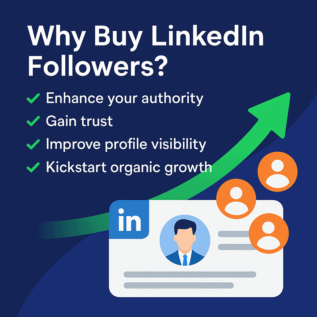 why buy linkedin followers