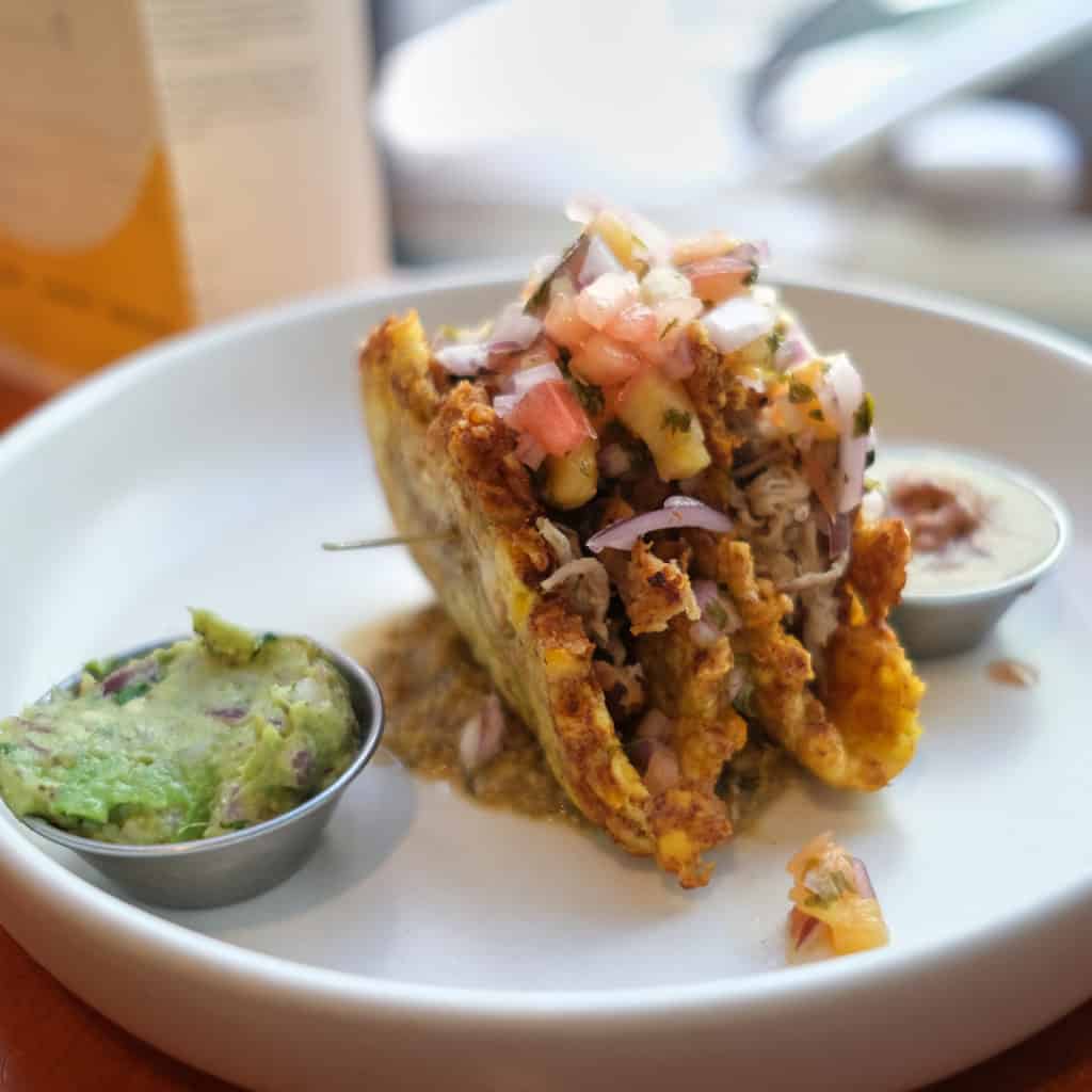 Chalupitas de Mofongo Lunch after the beach