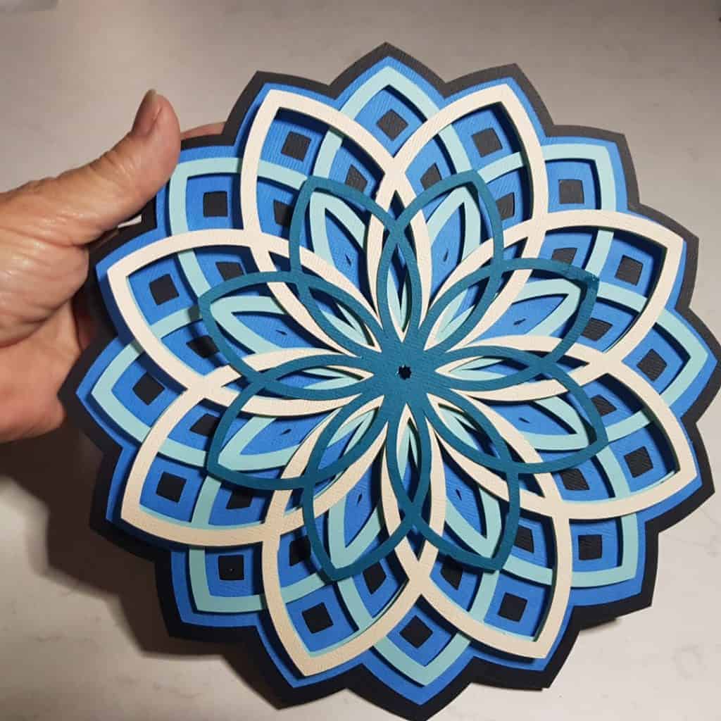 3D Mandala project finished