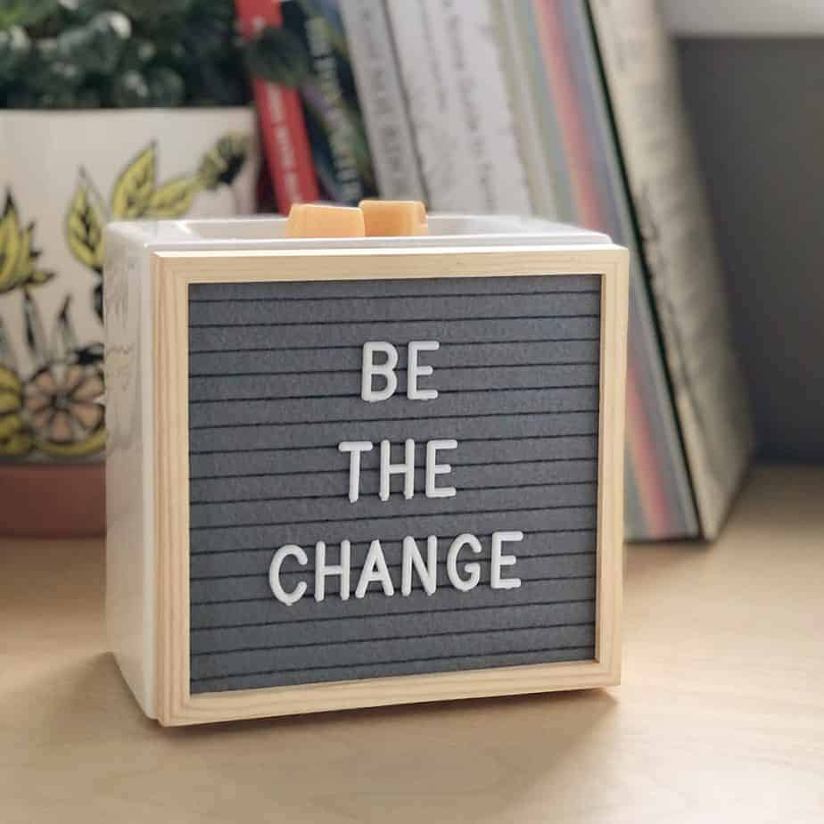 Scentsy Father's Day Collection 2021 2022 MT Warmer Letterboard SS21 R2 2022