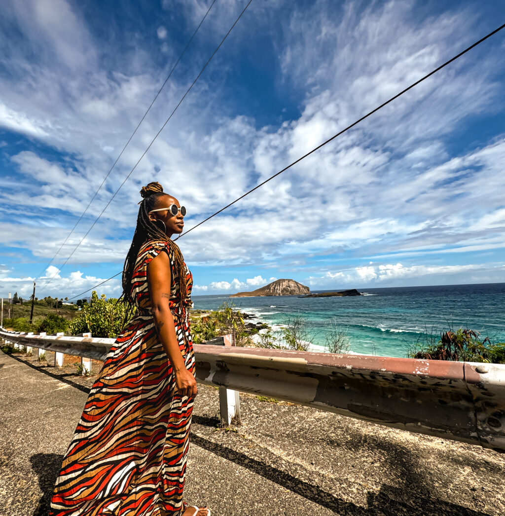 Nadine Duncan in Hawaii