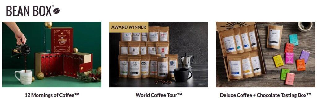Bean Box ビーンボックスのコーヒーの詰め合わせセット