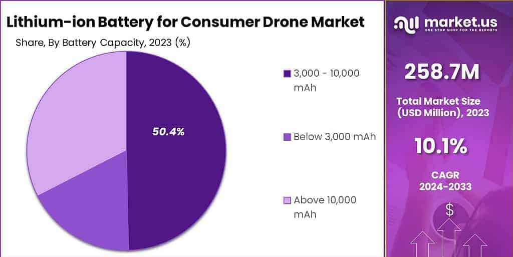 Lithium-ion Battery for Consumer Drone Market Share