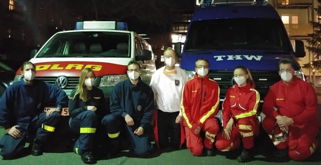 Mobile Teams testen in Cottbus