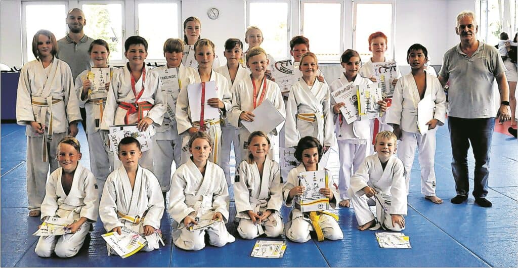 Erfolgreiche Gürtelprüfung für Spremberger Judoka