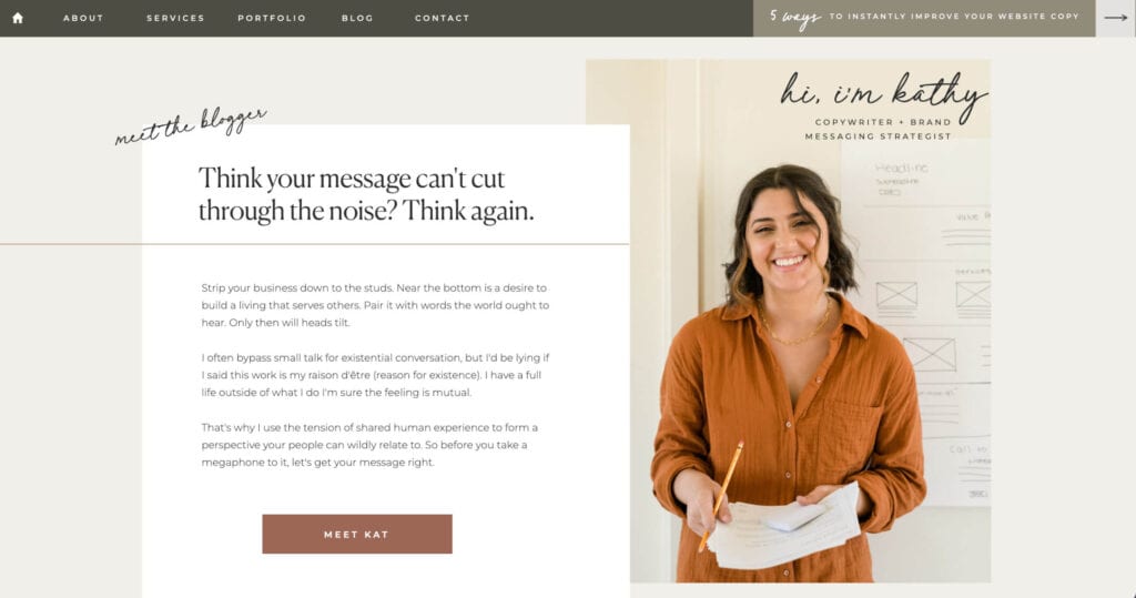 Rekindle Communications, Kathy Young, blog bio example