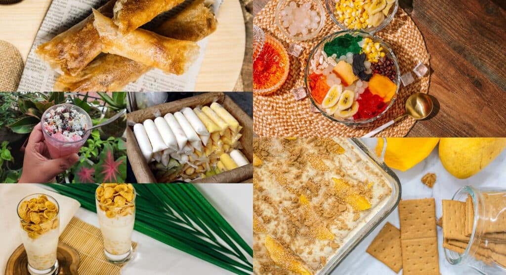 Filipino Pampalamig Summer Desserts
