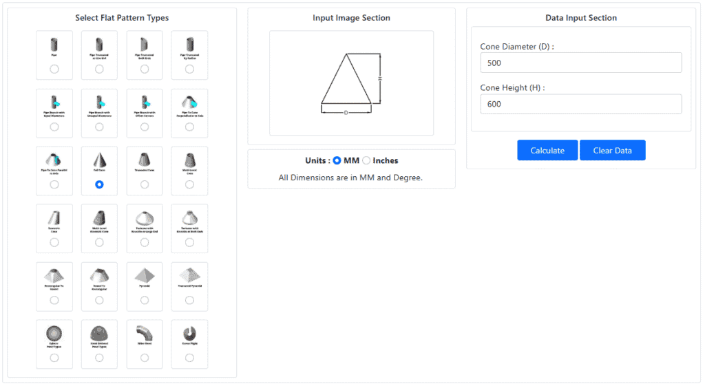 full-cone-flat-pattern-example-input-data