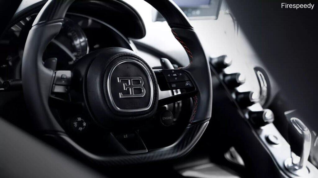 Bugatti Chiron Super Sport interior