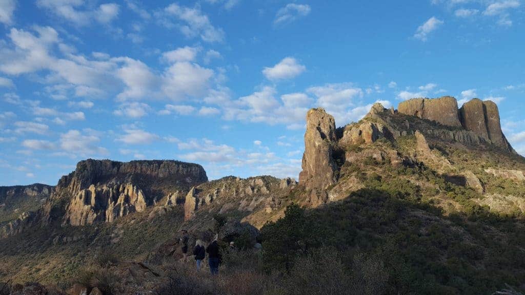 view from lost mine trail 