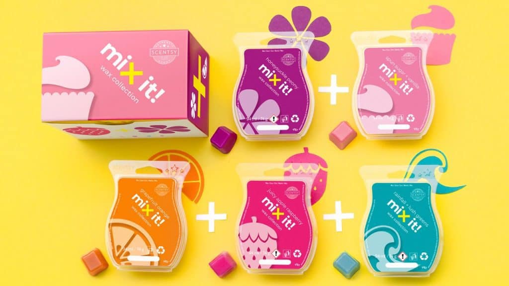 Scentsy Launches Mix It Wax Collections 2022 Scentsy Launches Mix It Wax Collections