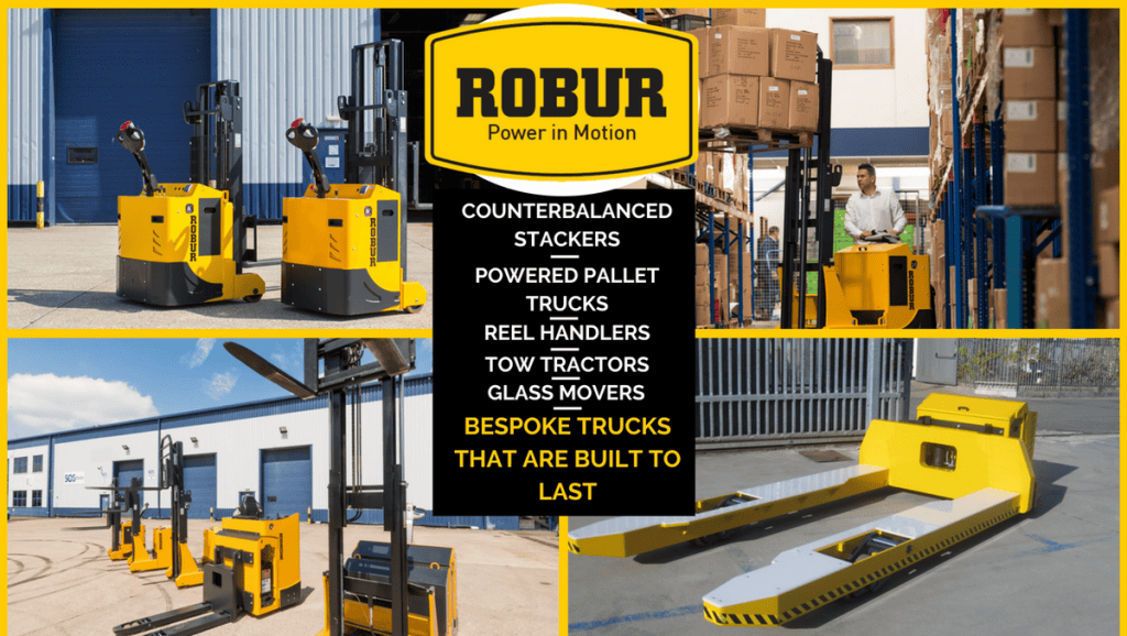 Robur pallet handling Malcolm West Forklifts