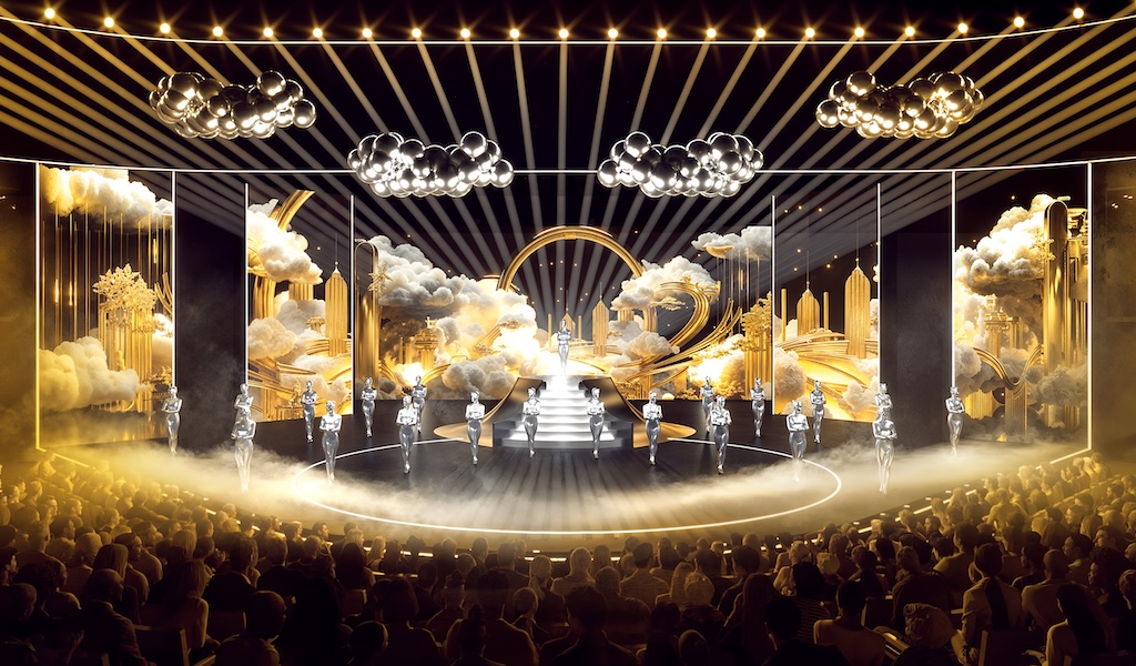 Blinded by Delight / Visualisierung:  Production & Stage Design Florian Wieder, Cuno von Hahn