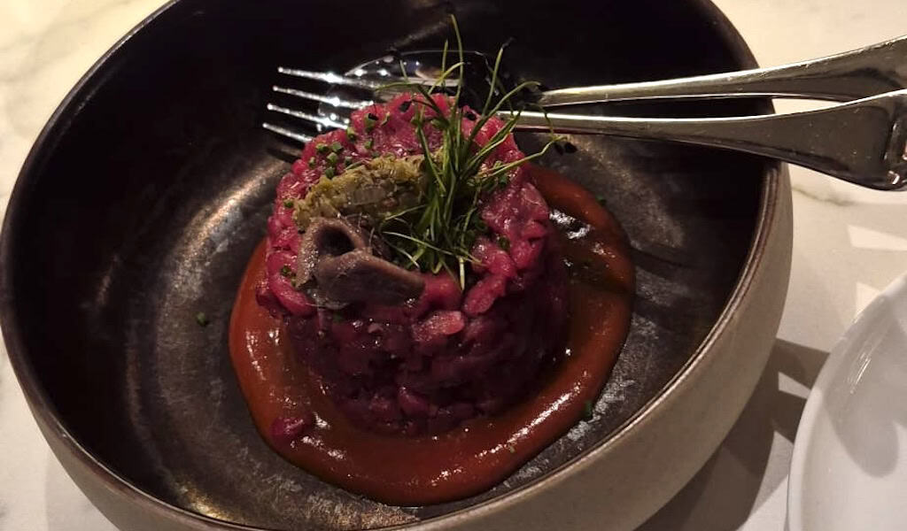 Midtown Grill Rinderfilet-Tartar á la "Chimichurri"