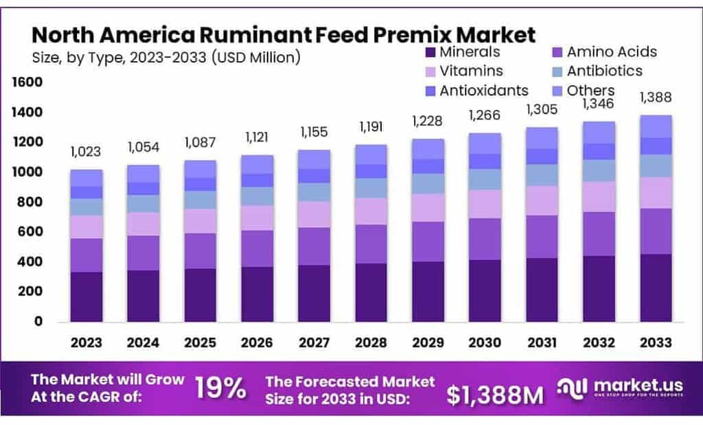 North America Ruminant Feed Premix Market