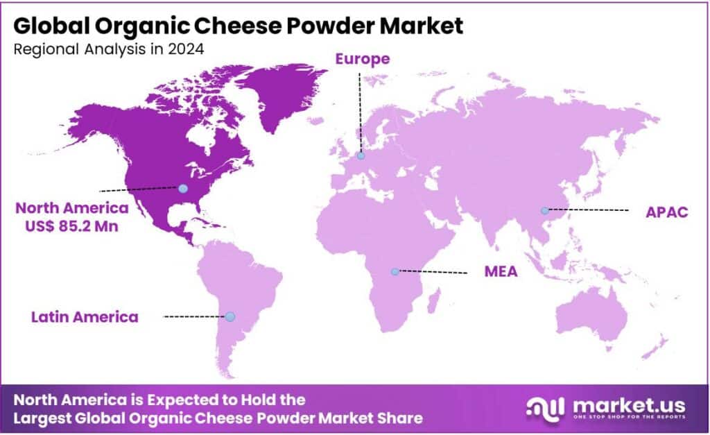 Organic Cheese Powder Market Regional Analysis