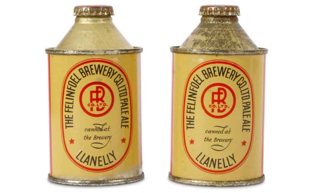 Felinfoel pale Ale, primera cerveza enlatada en Europa
