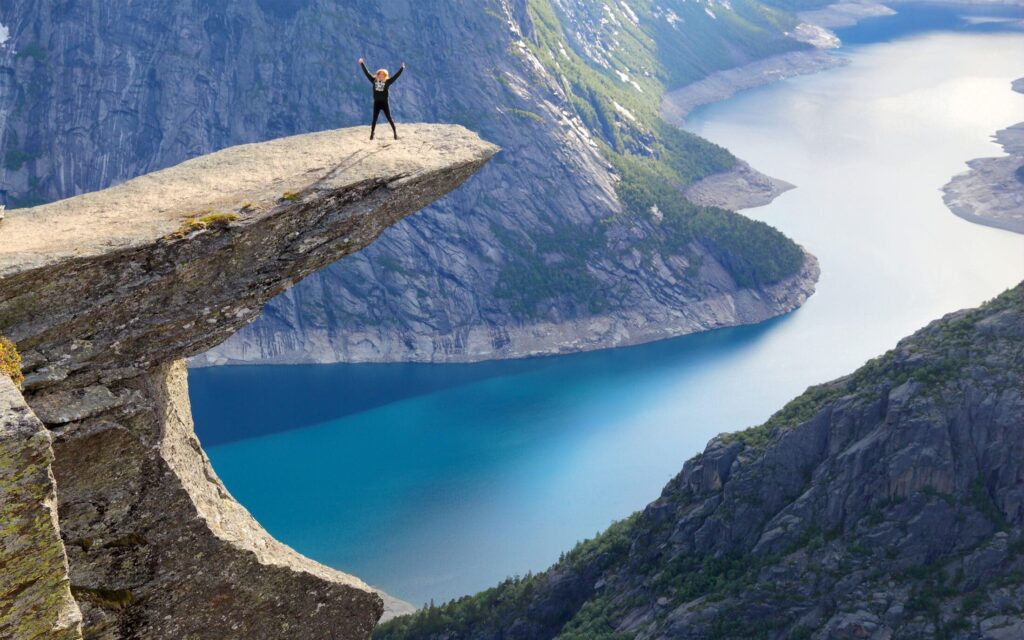 a fjord in stavanger norway