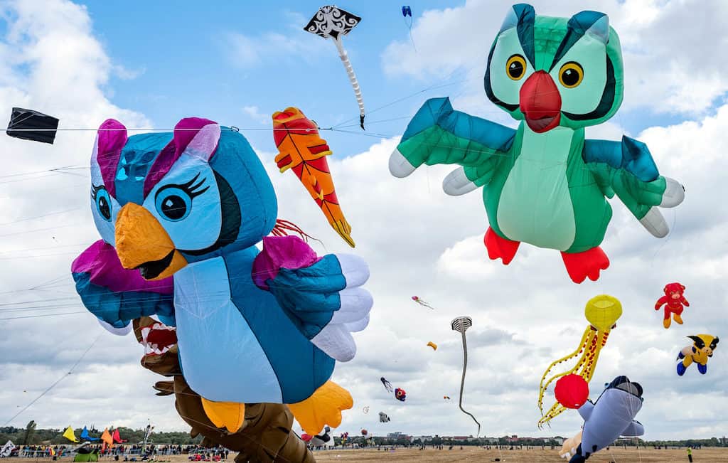 Stadt- und Land-Festival der Riesendrachen