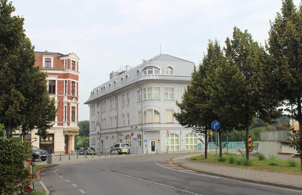 Einstiges Gubener Hotel ist heute Polizeirevier