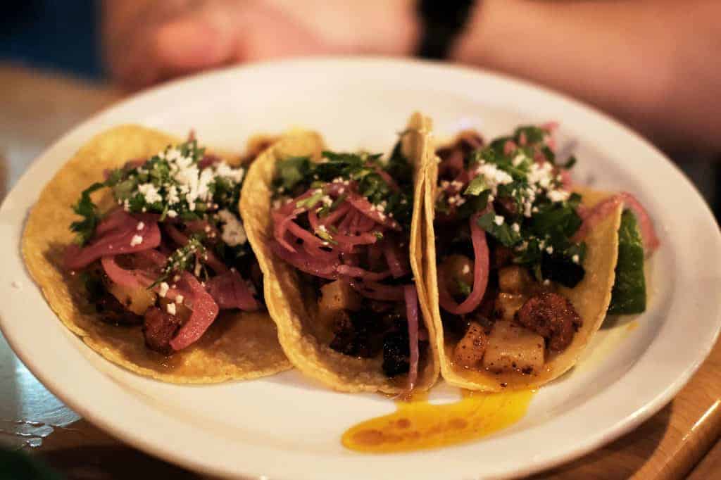 Tacos Estilo Pastor at Panuchos