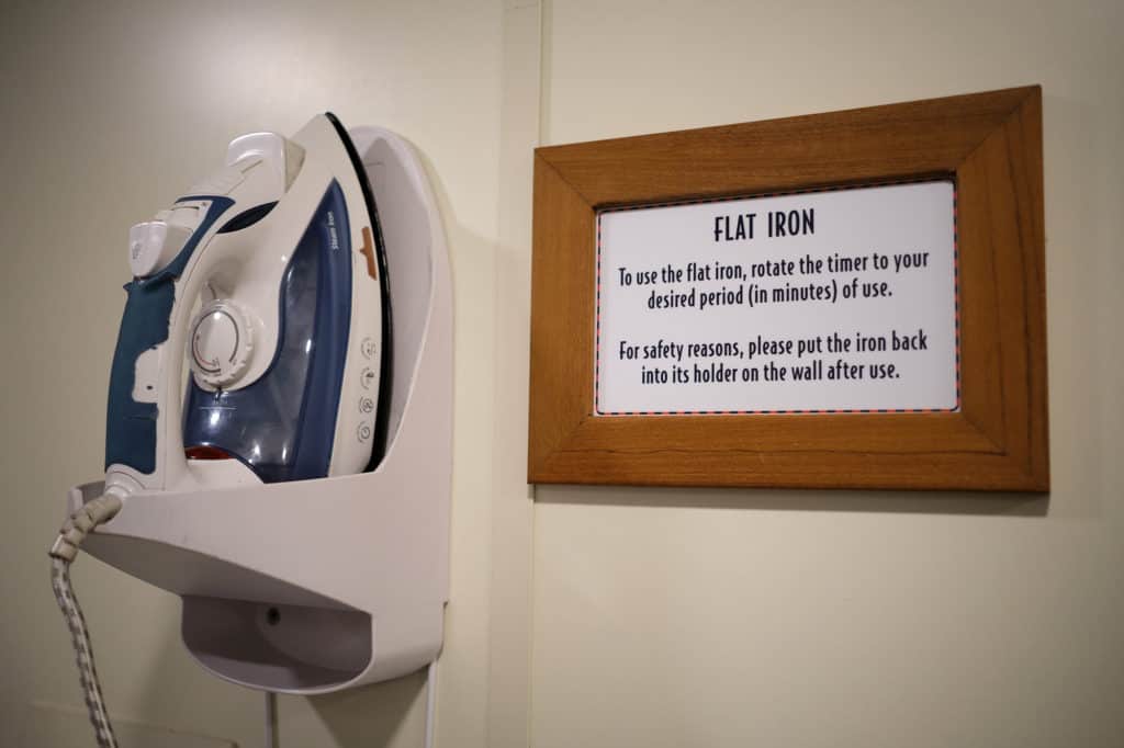 Iron Laundry on a Disney Cruise