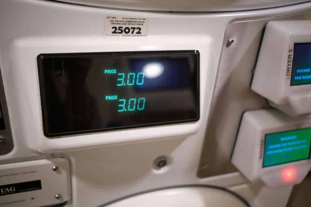 Cost of Washer and Dryer Laundry on a Disney Cruise