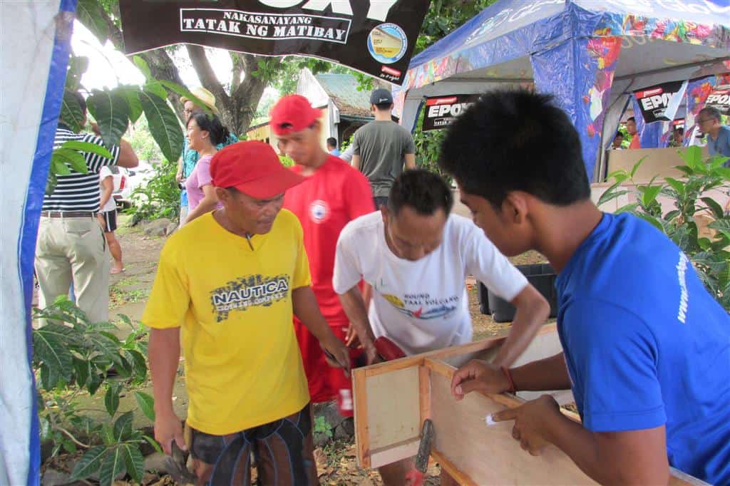 building 10 Goose sailboats in the Philippines - OzGoose
