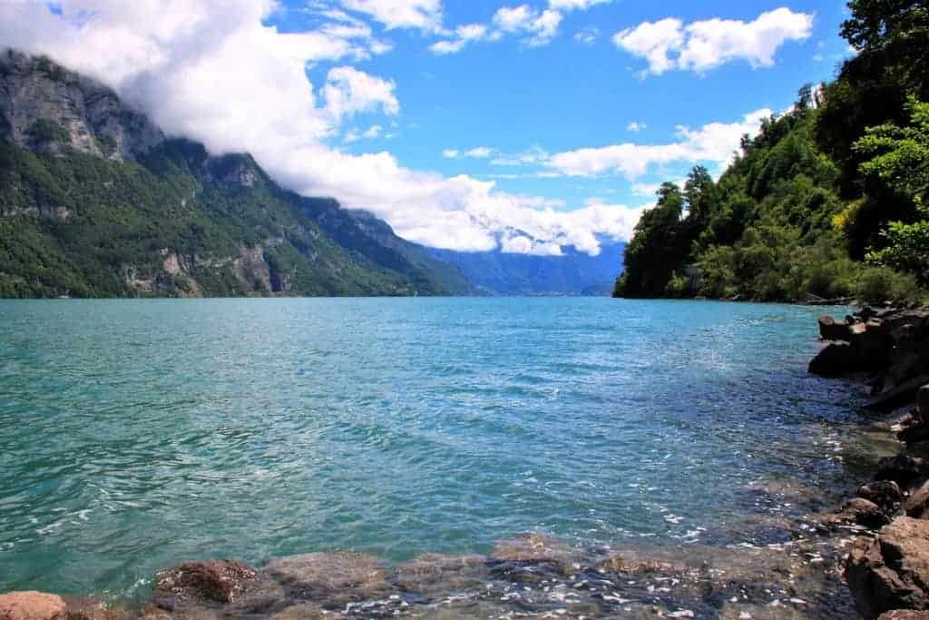 Walensee lake is a romantic hotspot in Switzerland