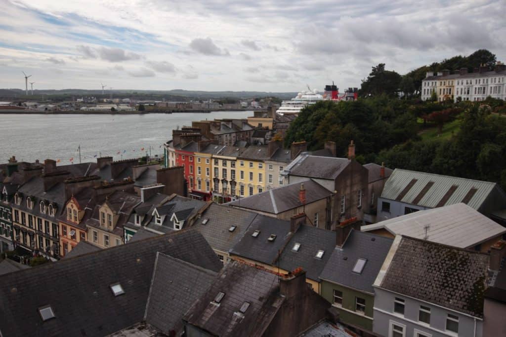 Overlooking Cobh Disney Magic Transatlantic Cruise