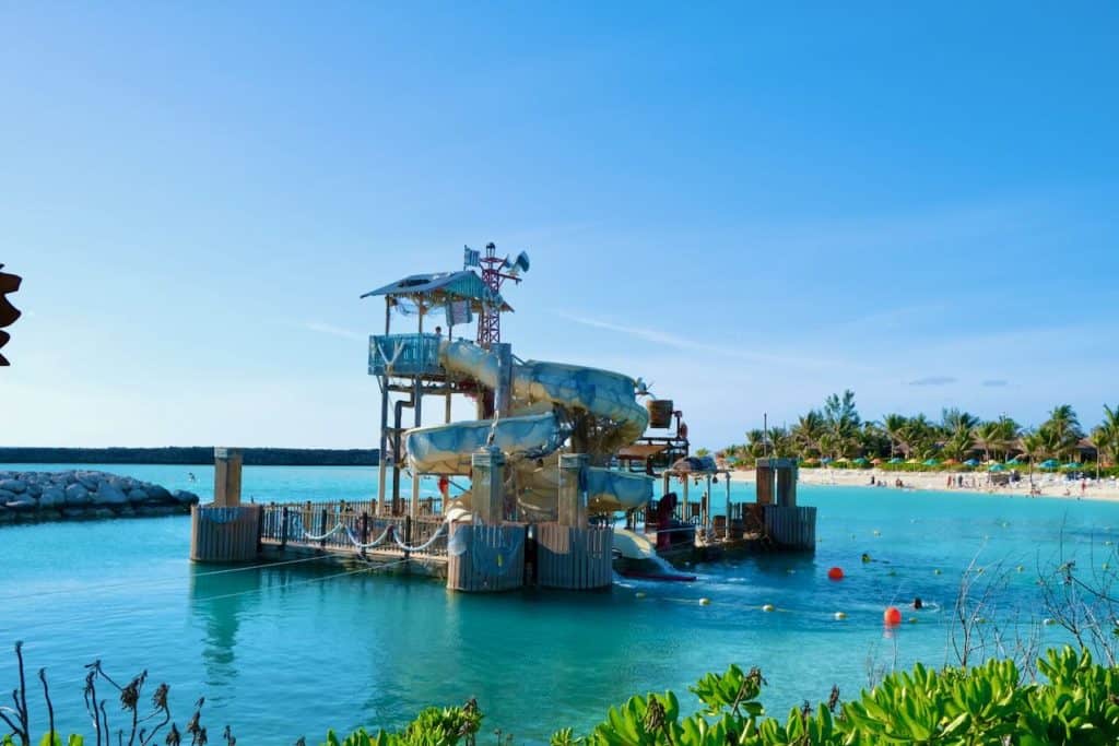 Slide at Castaway Cay