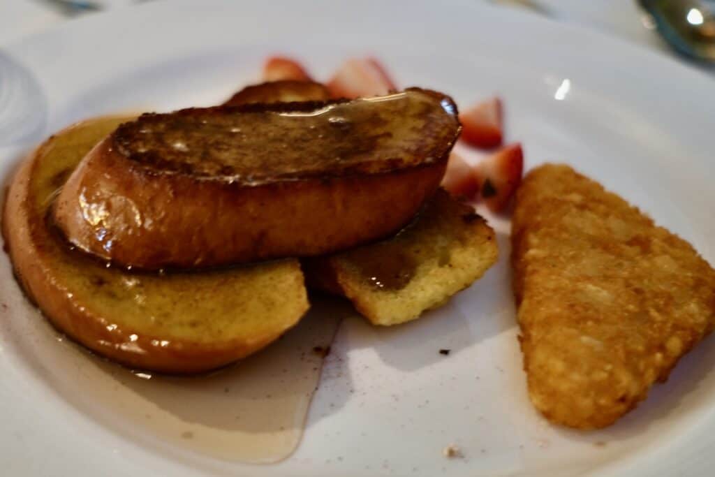 Disney Wish Breakfast Very Very French Toast