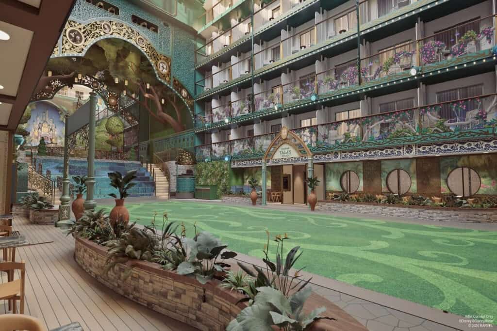 Disney Adventure Imagination Garden rendering