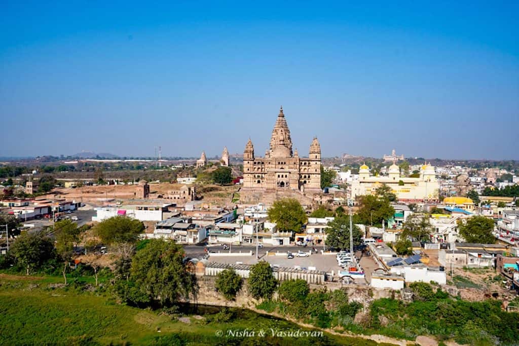 Chaturbhuj temple and Ram Raja temple, Orchha Fort Complex