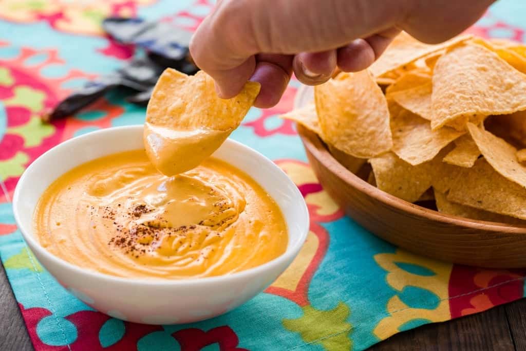 Vegan Chili Con Queso Recipe Indulge in cheesey, spicy chili con queso without the guilt.