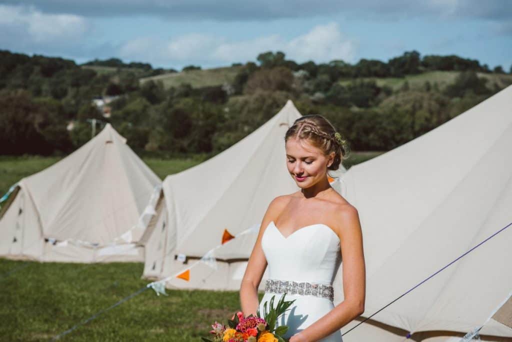 wedding venue camping