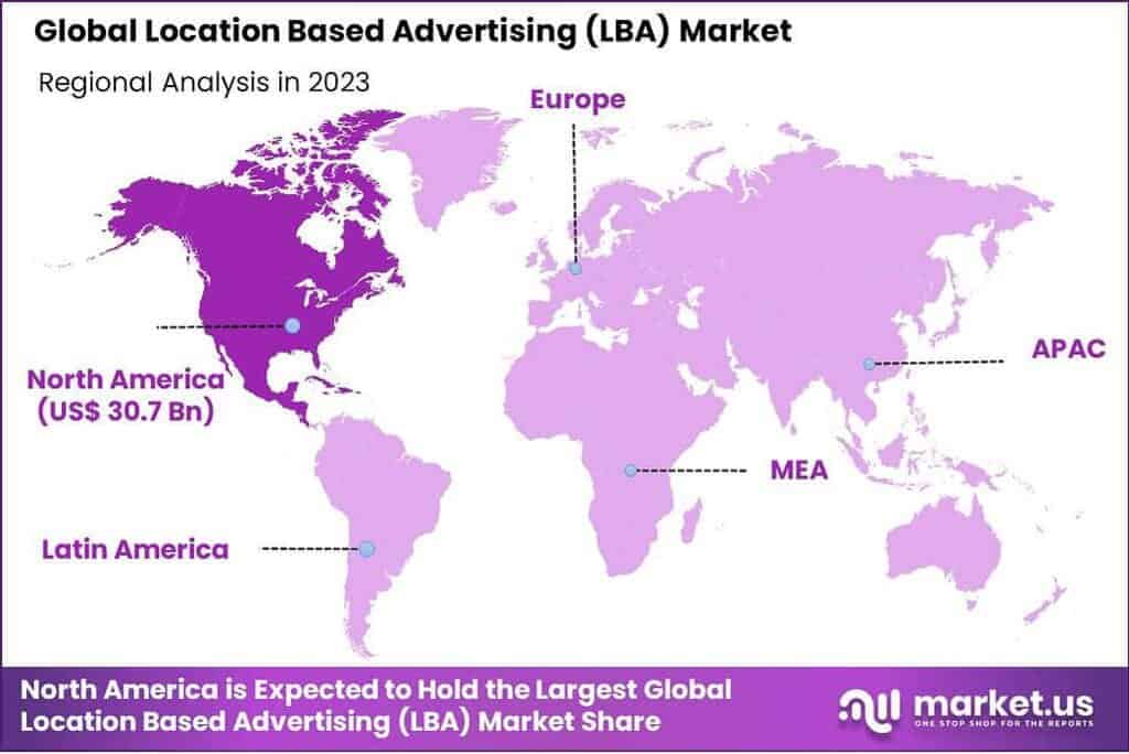 Location Based Advertising Market Region