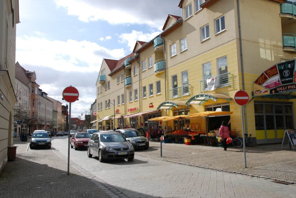 Ein Stück der alten Einkaufsmeile in Spremberg