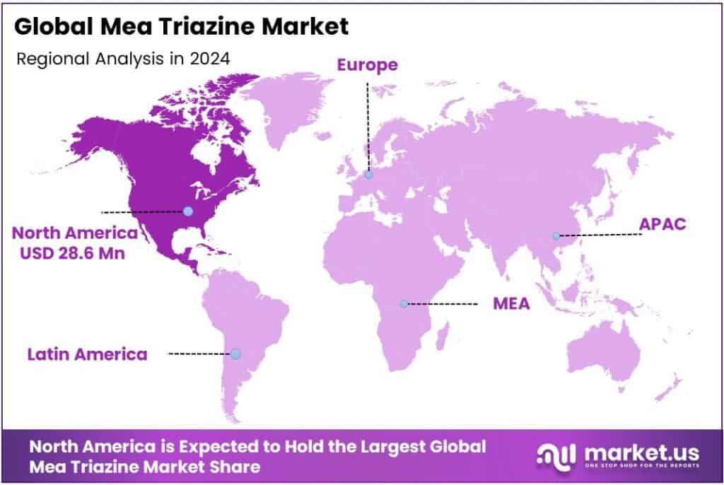 Mea Triazine Market Region
