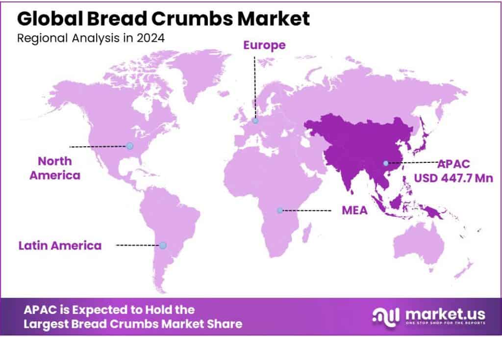 Bread Crumbs Market Regional Analysis
